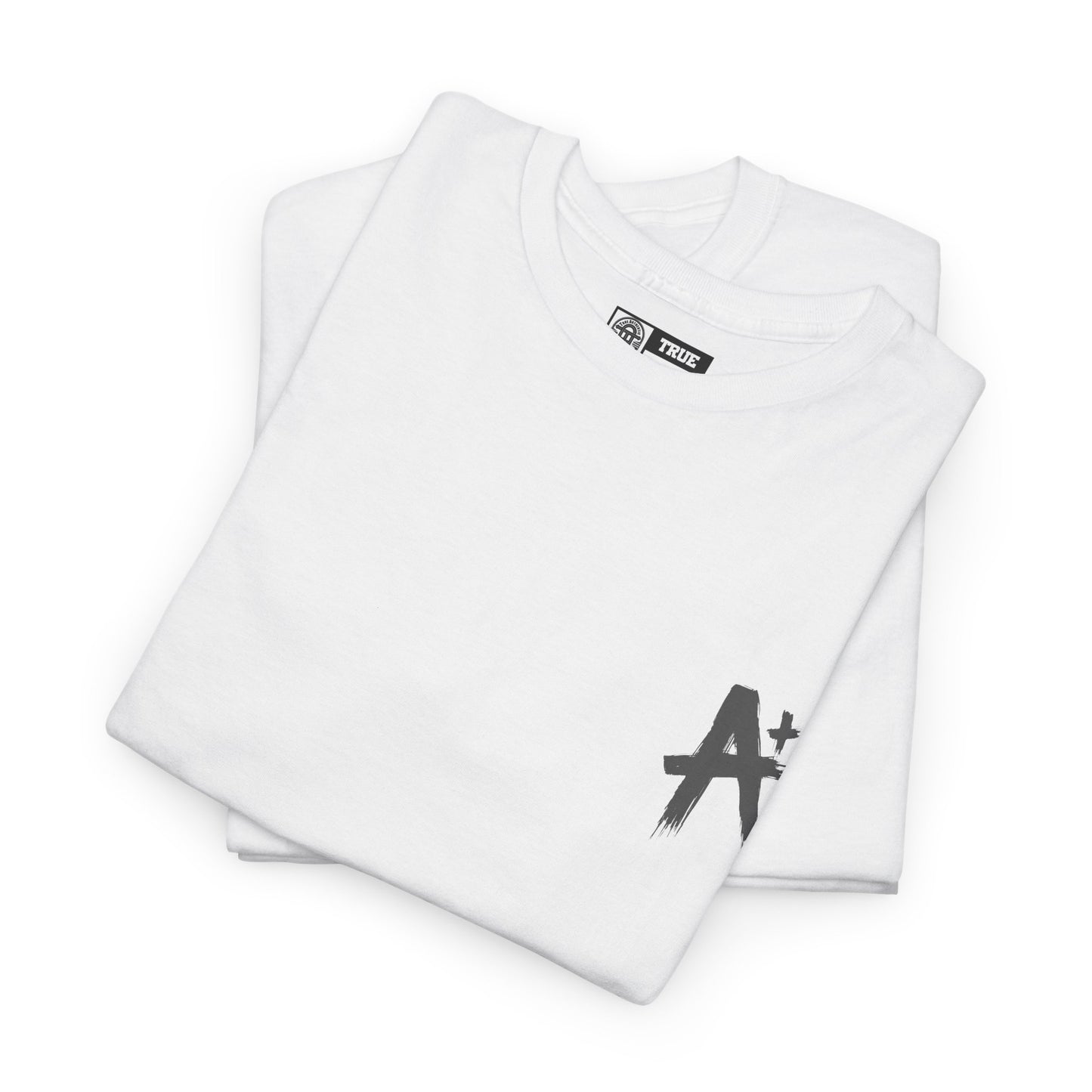 TRUE AUTHENTIC Unisex Heavy Cotton Tee – Stylish A+ Design for Everyday Wear
