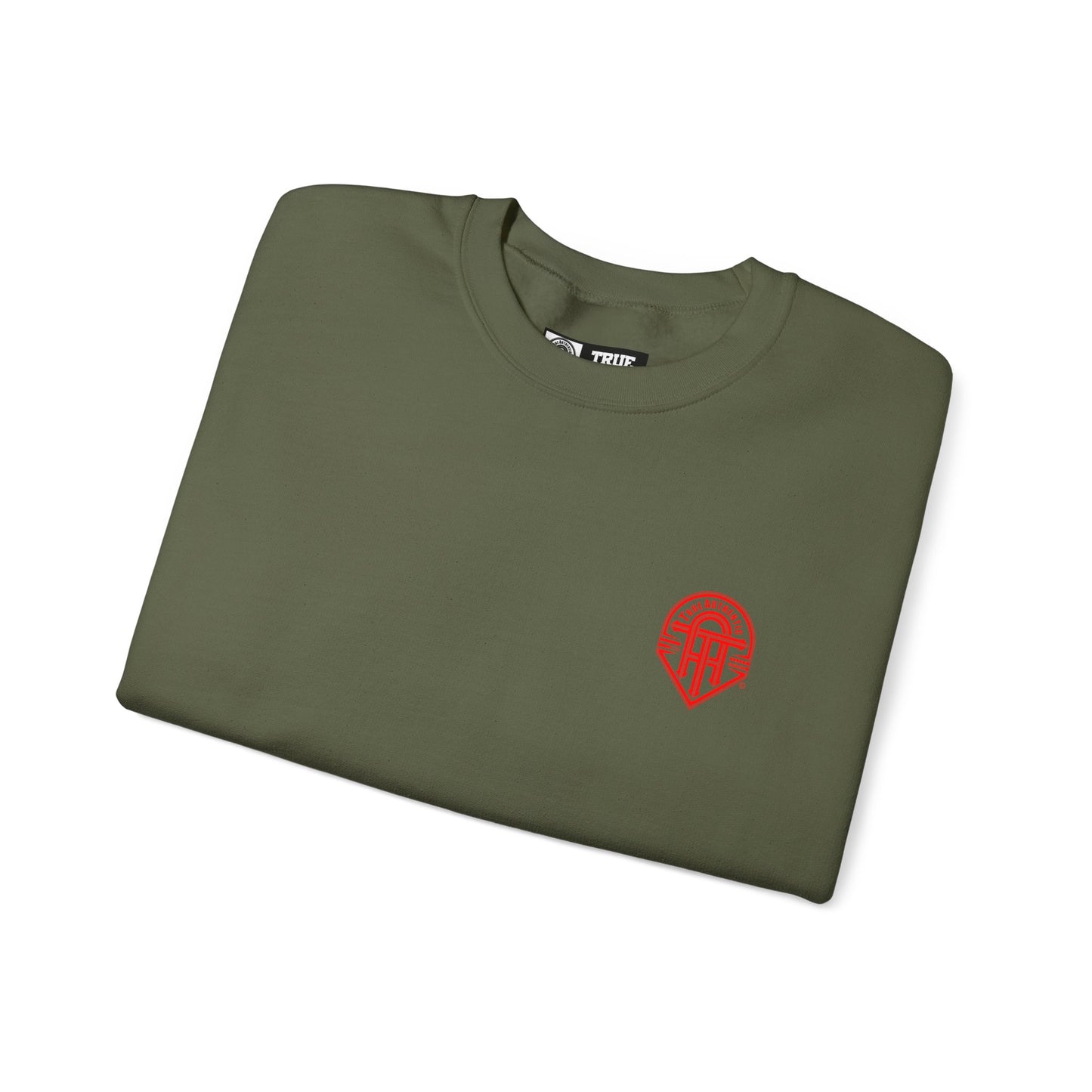 TRUE AUTHENTIC LOGO Stylish Unisex Heavy Blend Crewneck Sweatshirt - Soft Touch & Cozy Vibes