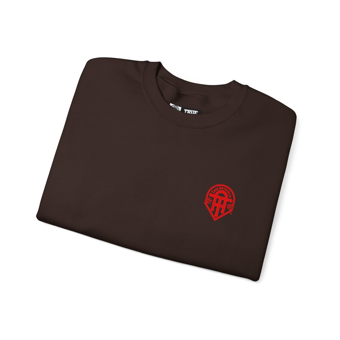 TRUE AUTHENTIC LOGO Stylish Unisex Heavy Blend Crewneck Sweatshirt - Soft Touch & Cozy Vibes
