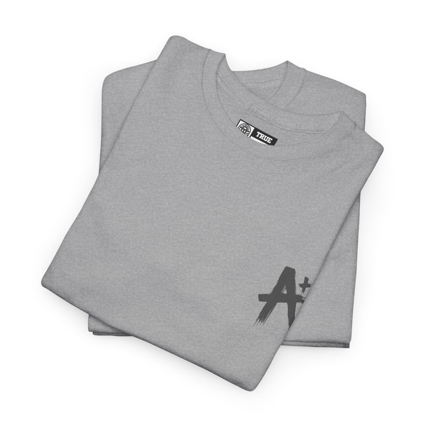 TRUE AUTHENTIC Unisex Heavy Cotton Tee – Stylish A+ Design for Everyday Wear