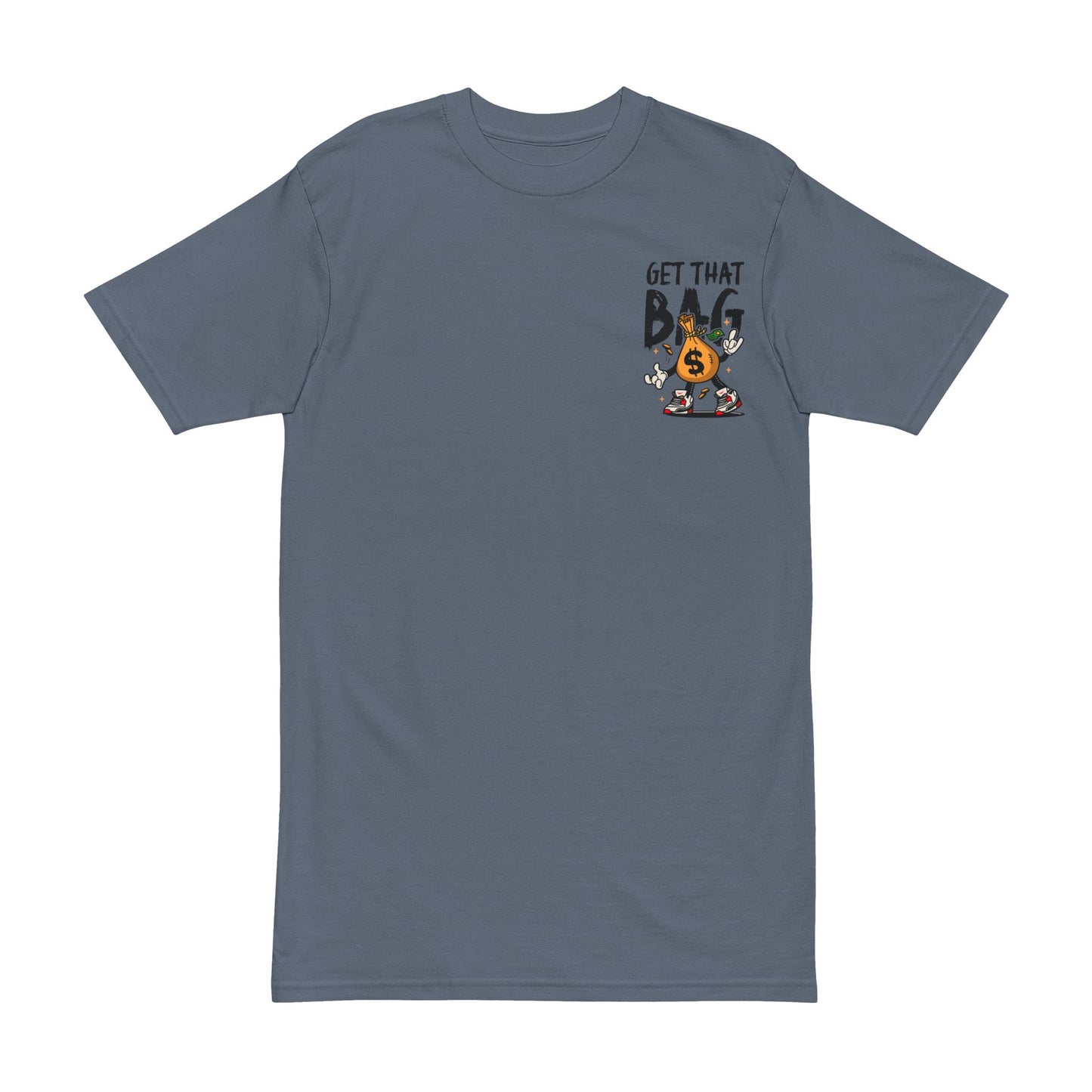 Get That Bag Graphic Tee for Hustlers — Men’s Heavyweight Tee