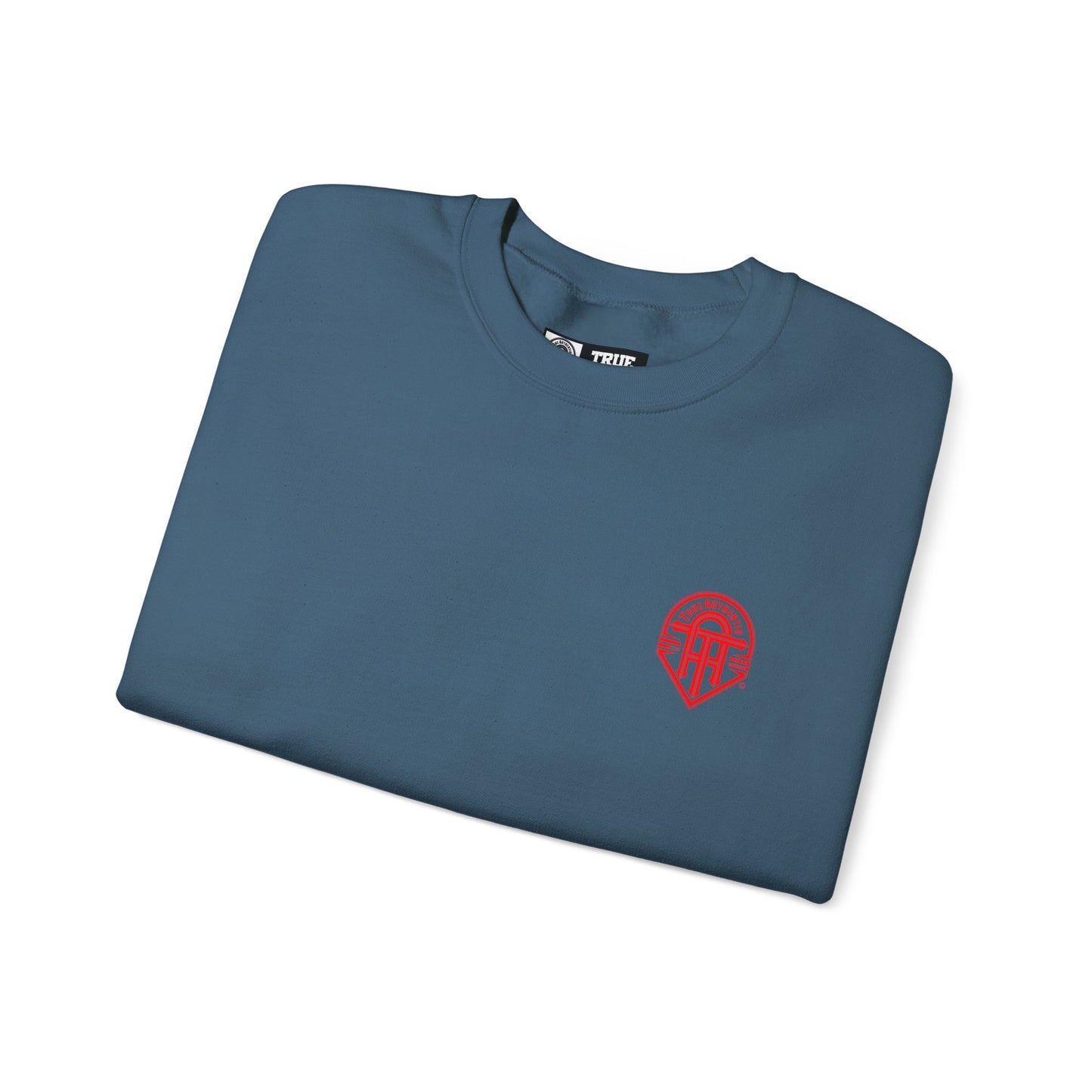 TRUE AUTHENTIC LOGO Stylish Unisex Heavy Blend Crewneck Sweatshirt - Soft Touch & Cozy Vibes
