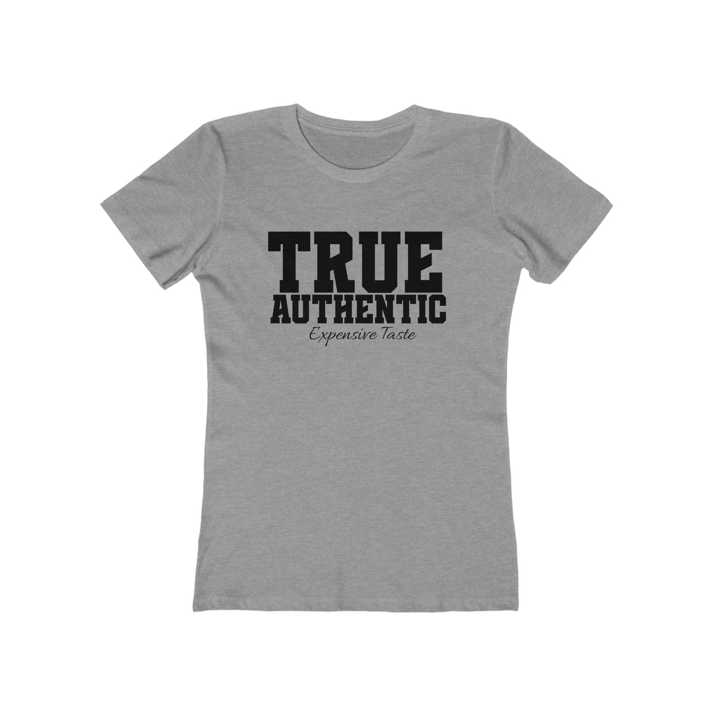 True Authentic Women's Boyfriend Tee – Casual Style for Fashion Lovers