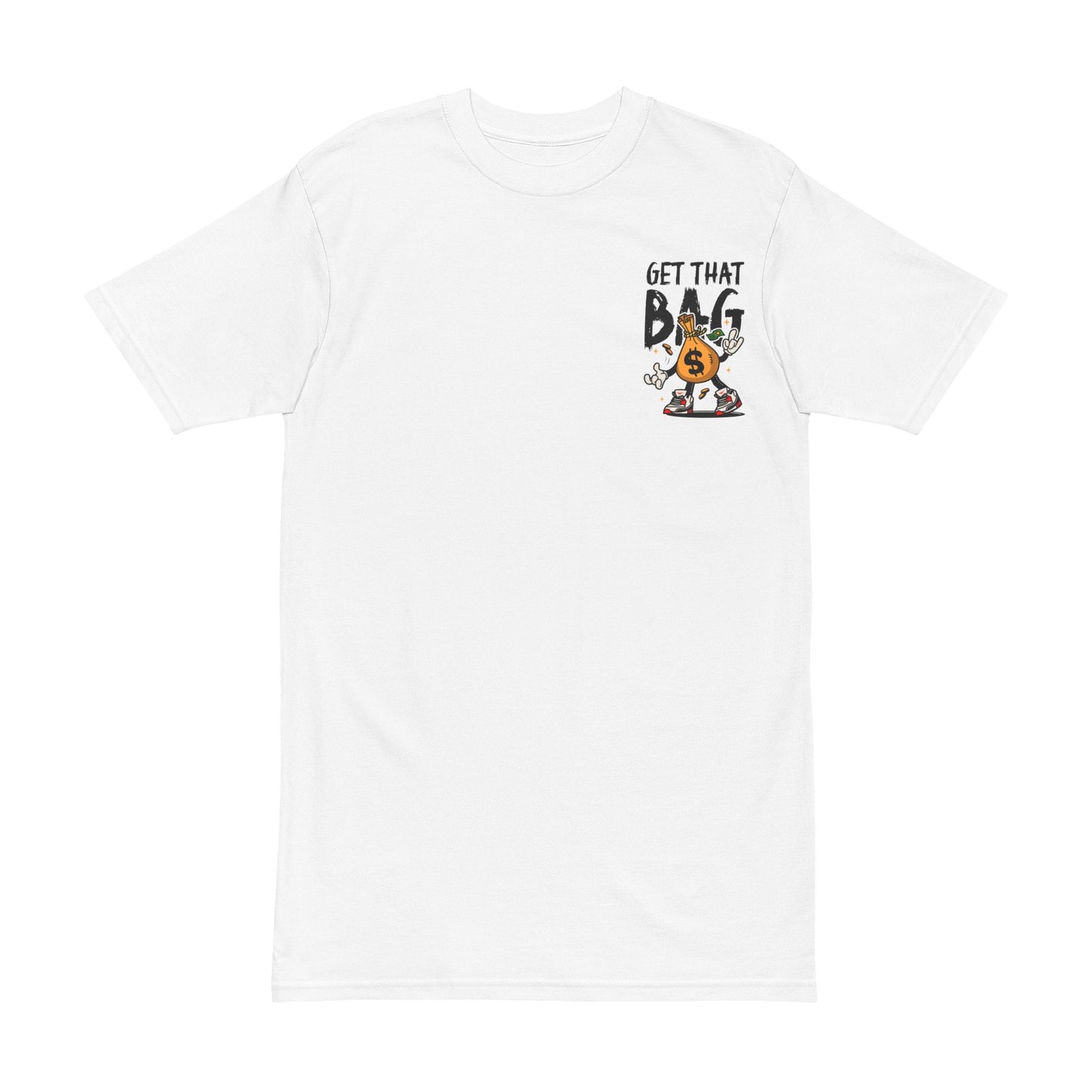 Get That Bag Graphic Tee for Hustlers — Men’s Heavyweight Tee
