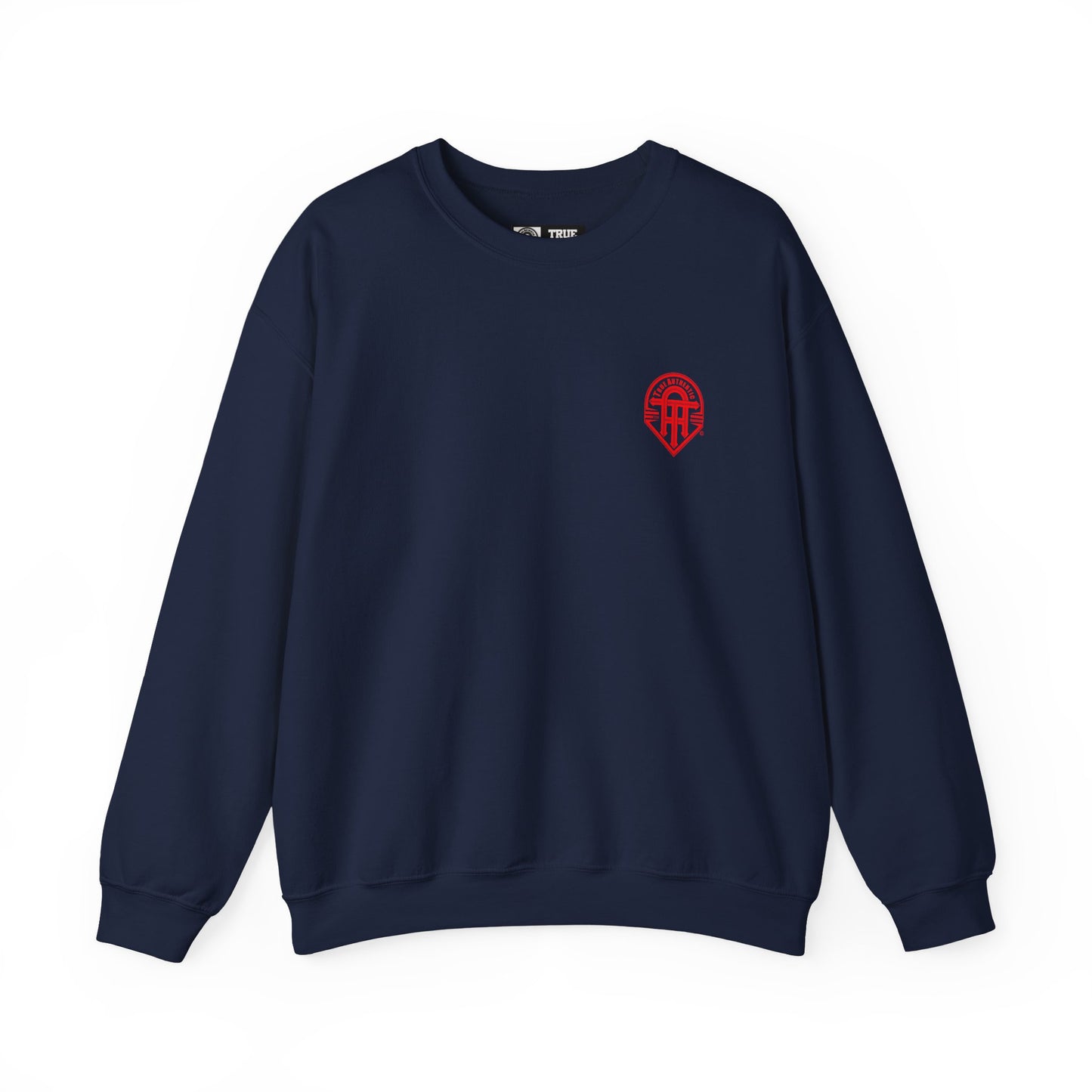 TRUE AUTHENTIC LOGO Stylish Unisex Heavy Blend Crewneck Sweatshirt - Soft Touch & Cozy Vibes