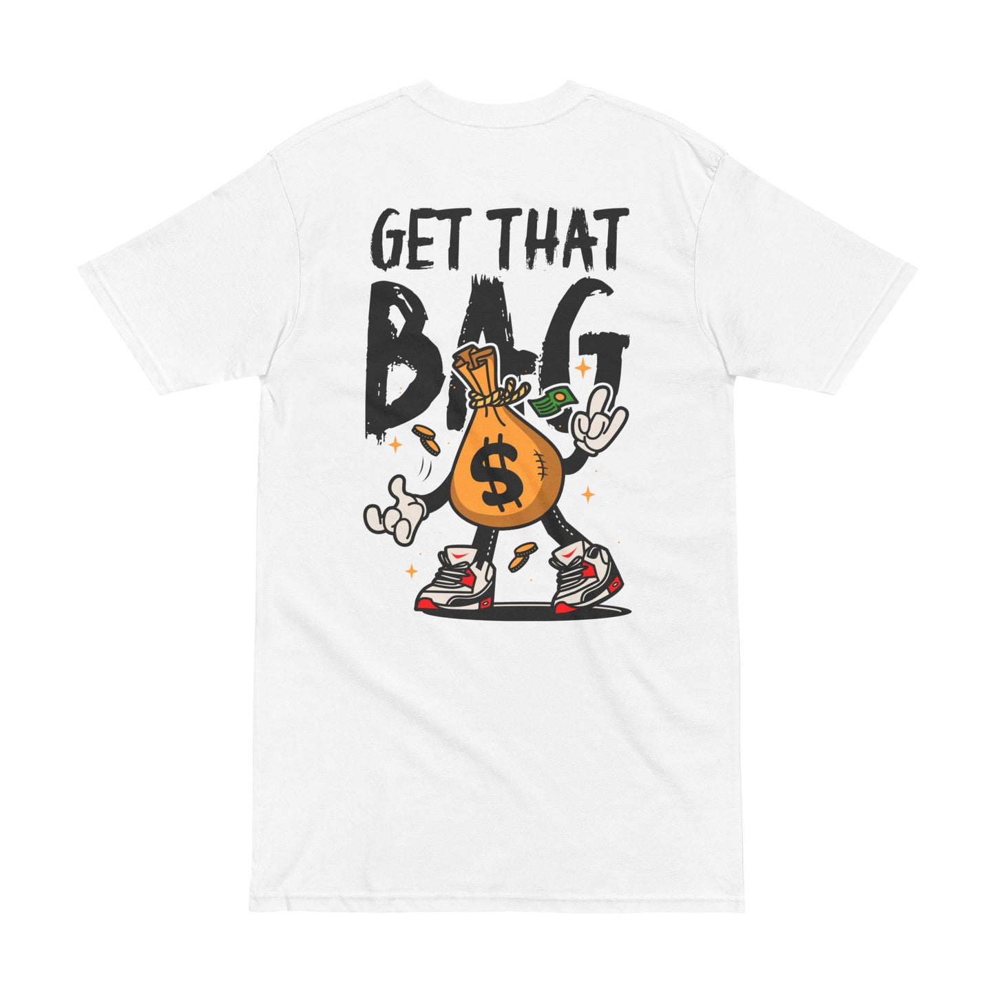 Get That Bag Graphic Tee for Hustlers — Men’s Heavyweight Tee