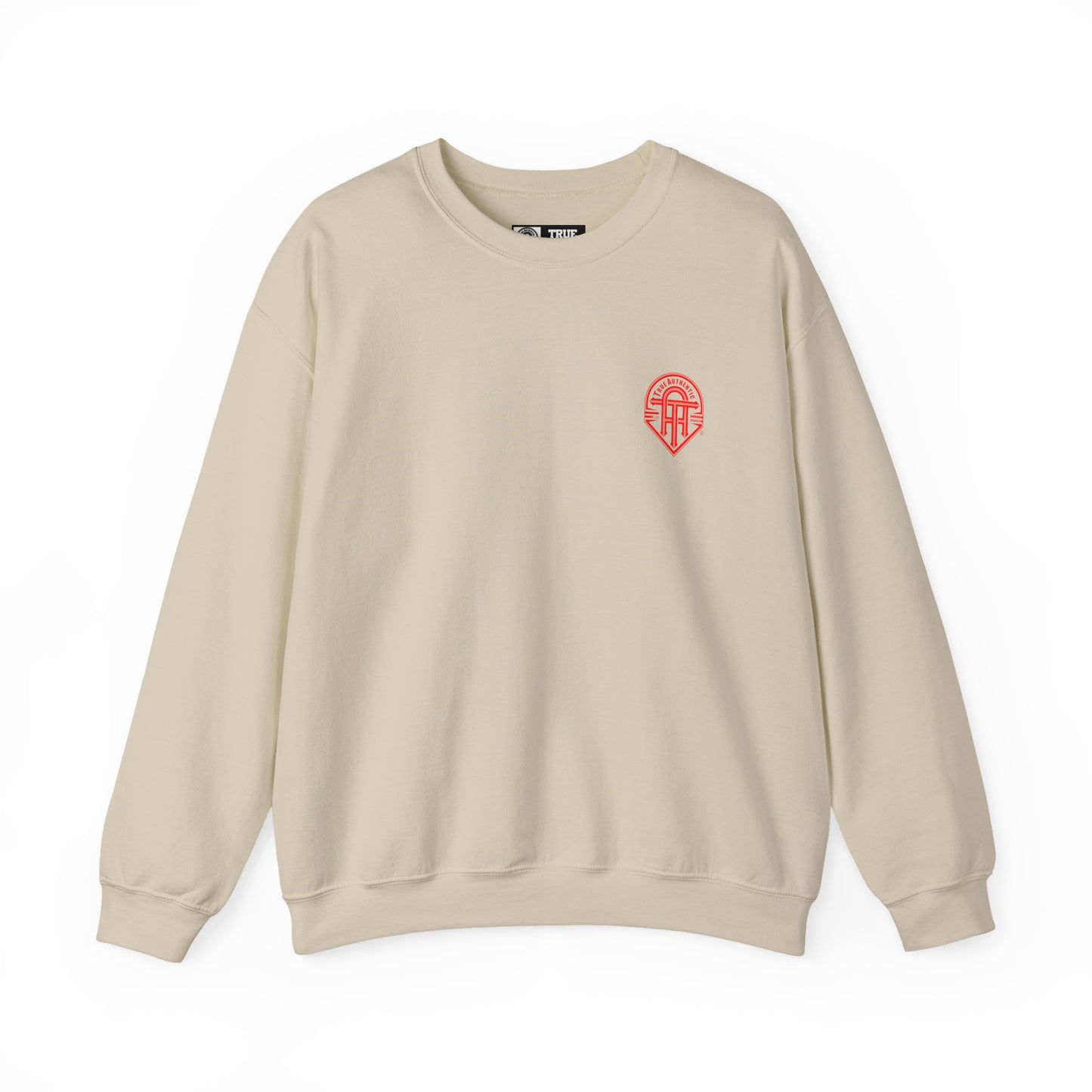TRUE AUTHENTIC LOGO Stylish Unisex Heavy Blend Crewneck Sweatshirt - Soft Touch & Cozy Vibes
