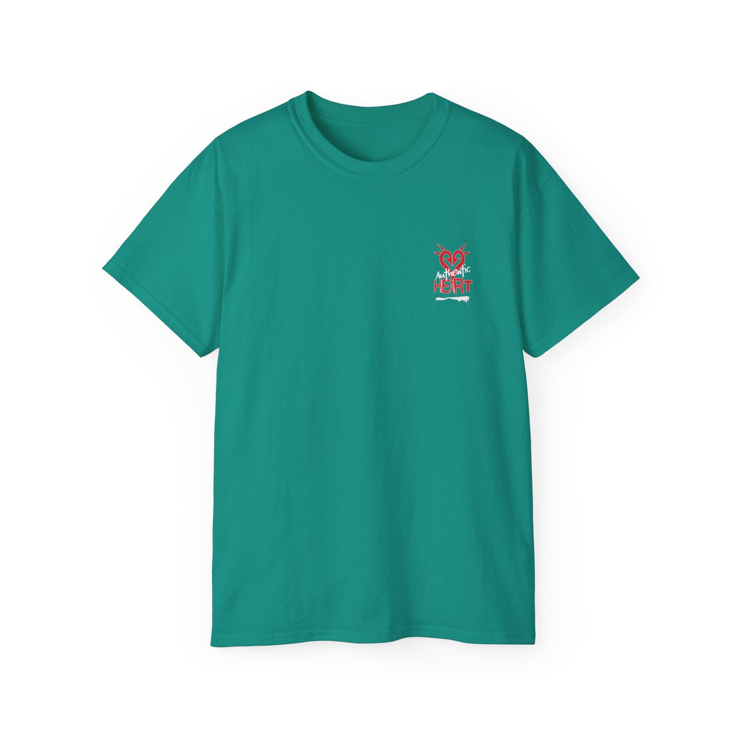 TRUE AUTHENTIC Authentic Heart Unisex Ultra Cotton Tee – Bold Graphic T-Shirt for Expressive Wear