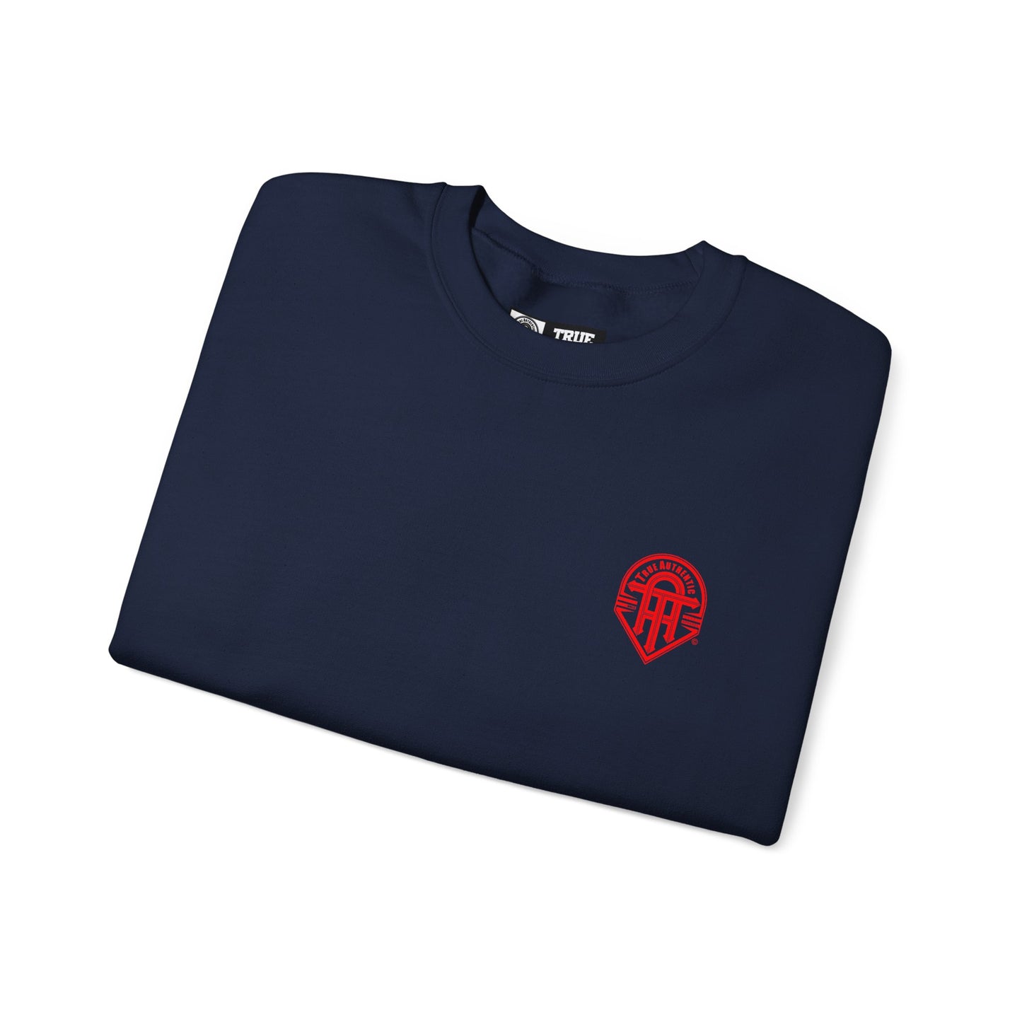 TRUE AUTHENTIC LOGO Stylish Unisex Heavy Blend Crewneck Sweatshirt - Soft Touch & Cozy Vibes