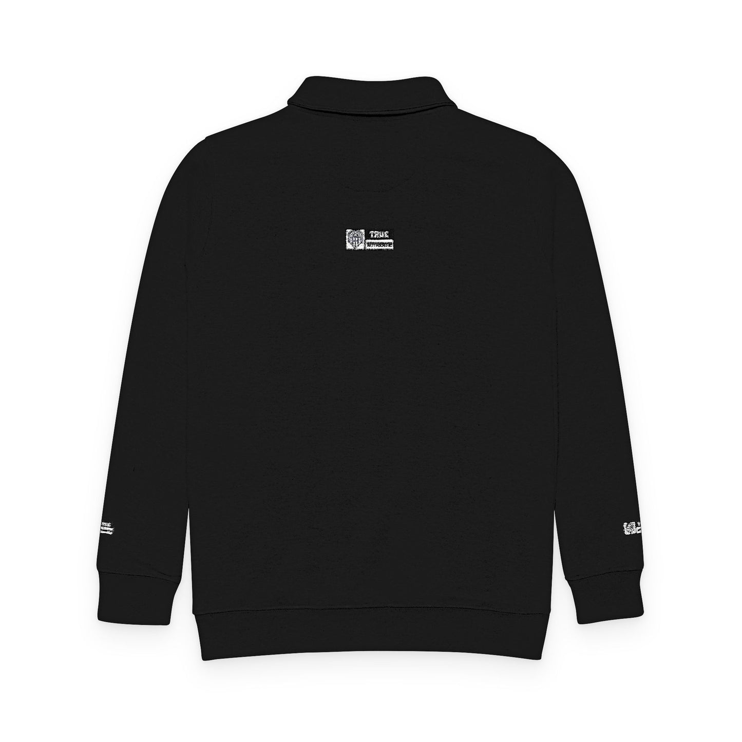 TRUE AUTHENTIC TAG LOGO Cozy Unisex Fleece Pullover with Embroidered Design
