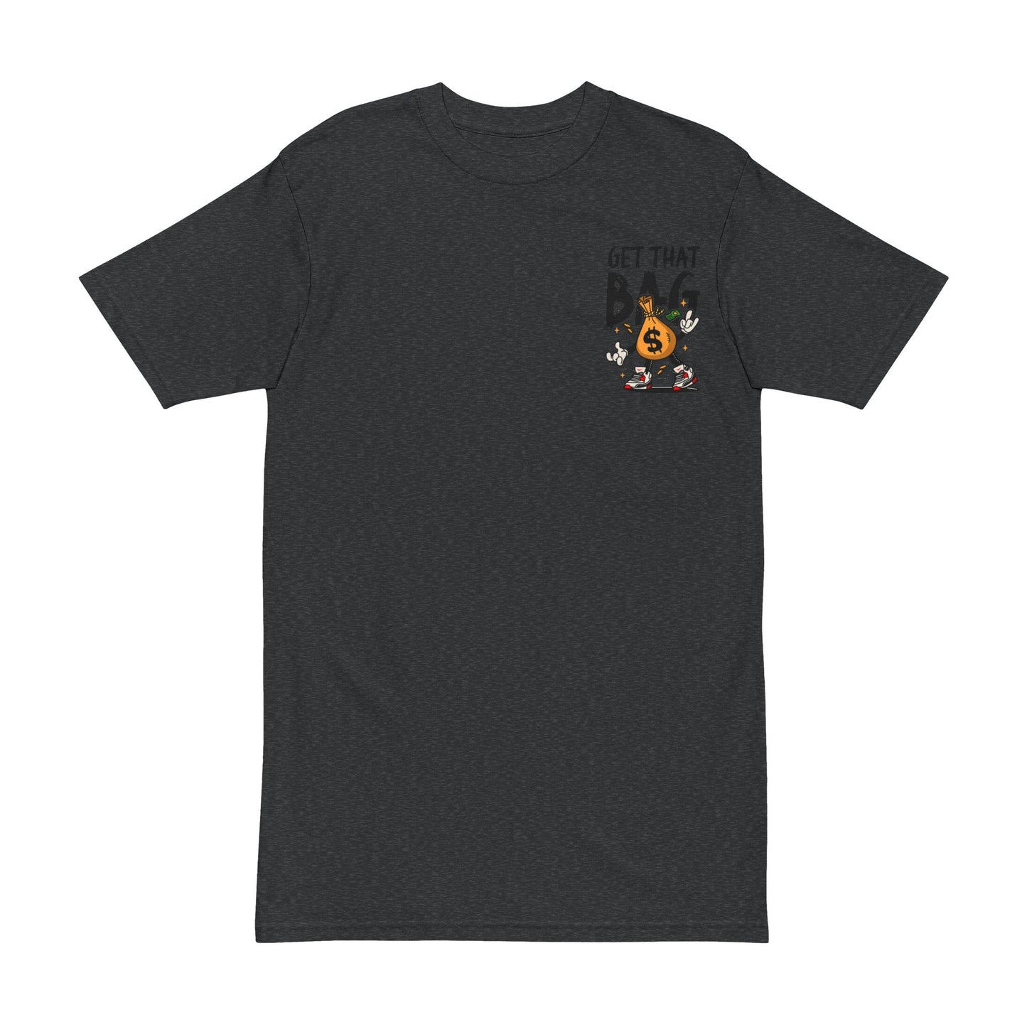 Get That Bag Graphic Tee for Hustlers — Men’s Heavyweight Tee