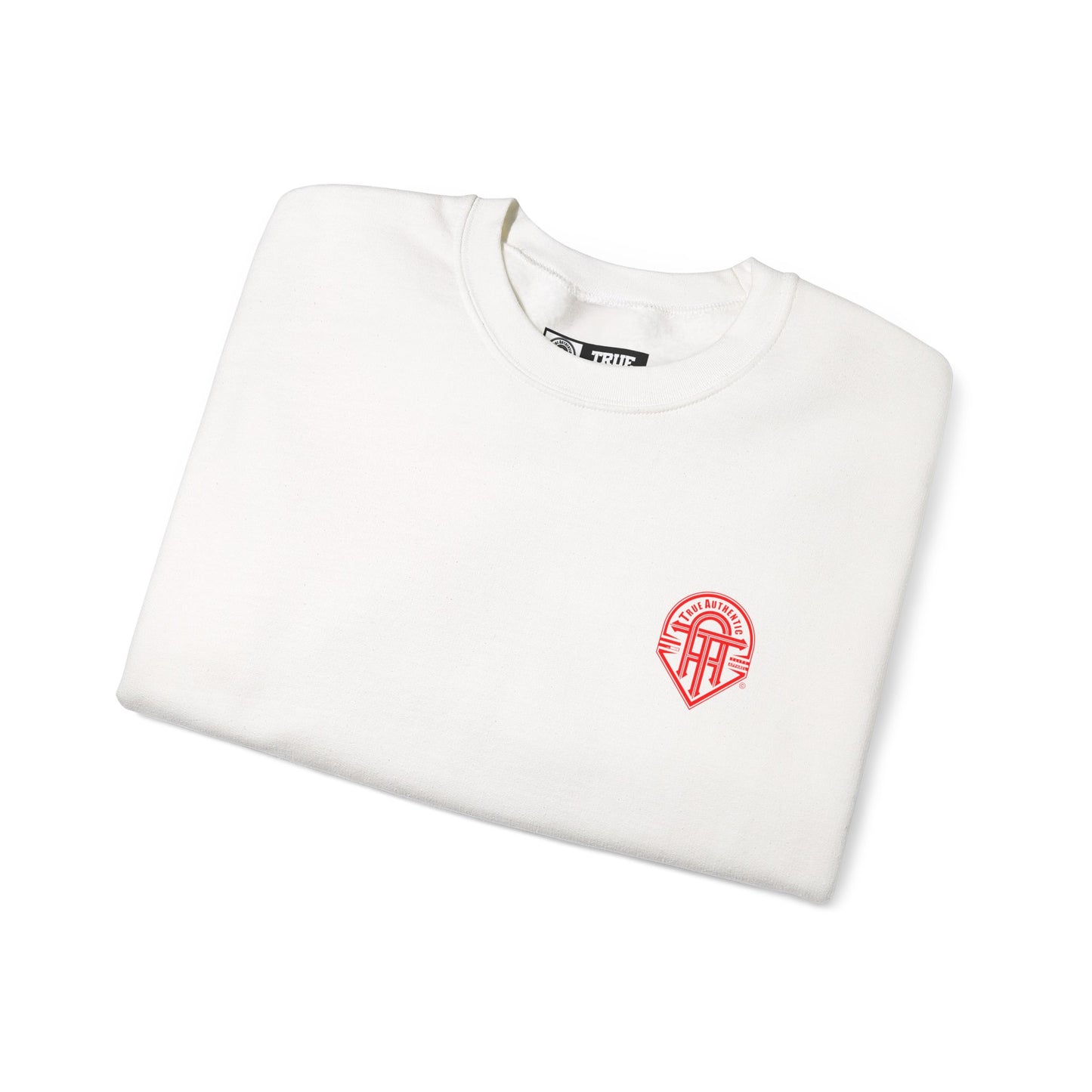 TRUE AUTHENTIC LOGO Stylish Unisex Heavy Blend Crewneck Sweatshirt - Soft Touch & Cozy Vibes
