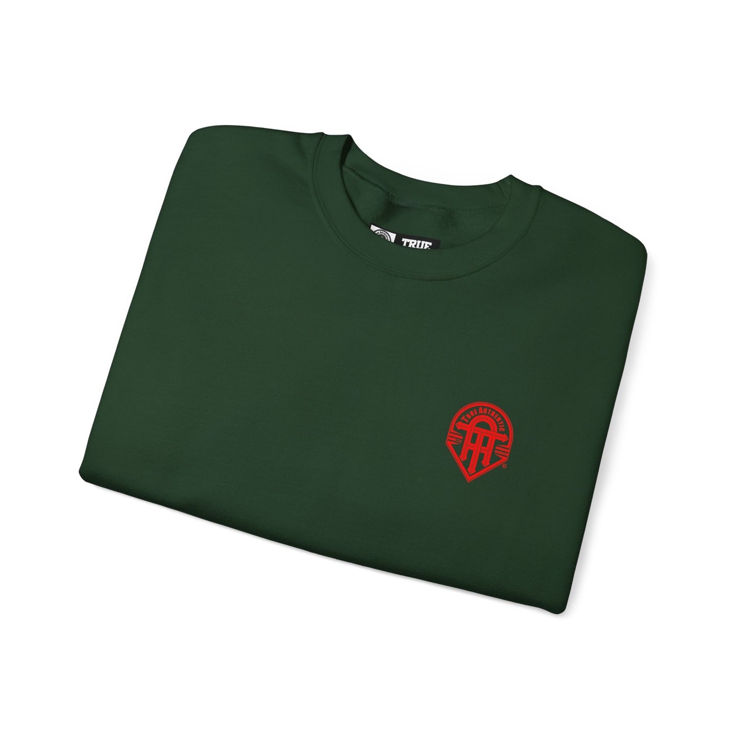 TRUE AUTHENTIC LOGO Stylish Unisex Heavy Blend Crewneck Sweatshirt - Soft Touch & Cozy Vibes