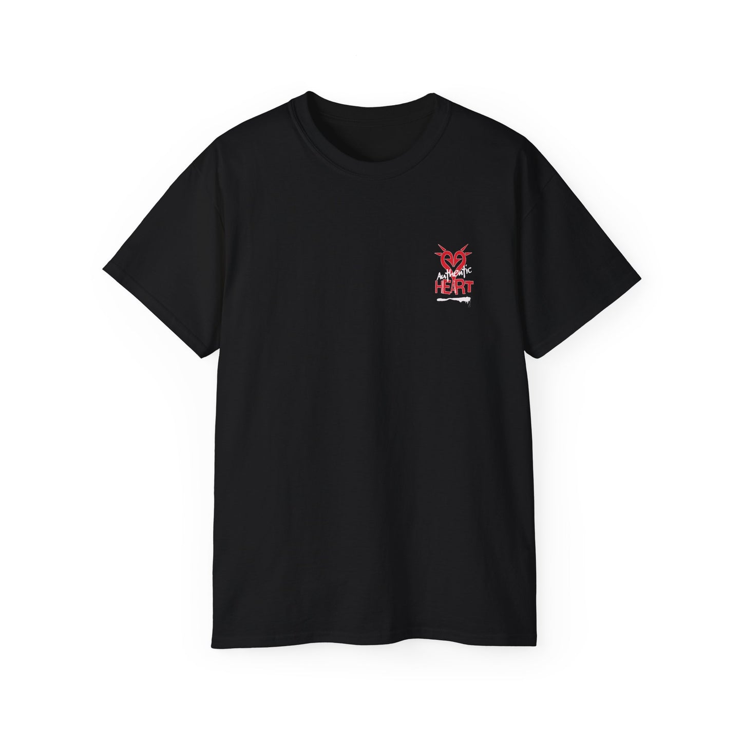 TRUE AUTHENTIC Authentic Heart Unisex Ultra Cotton Tee – Bold Graphic T-Shirt for Expressive Wear