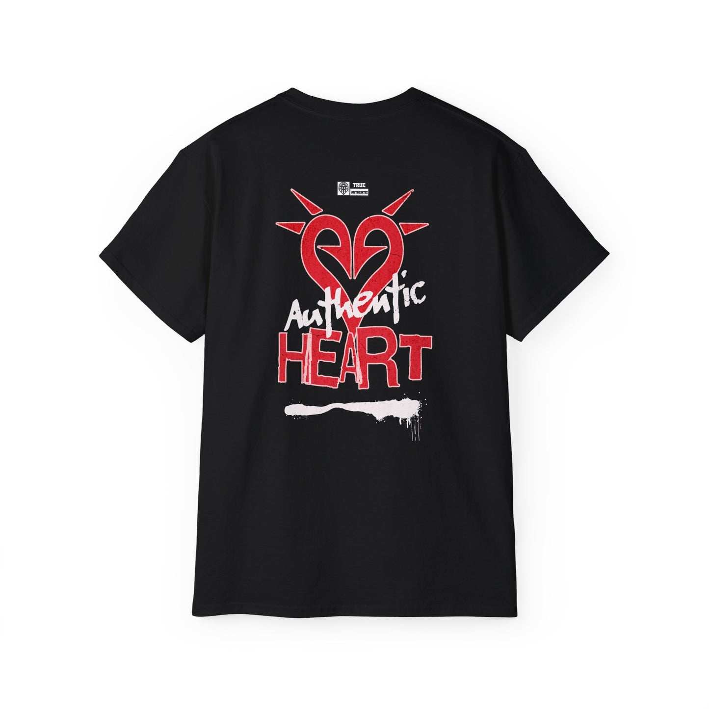 TRUE AUTHENTIC Authentic Heart Unisex Ultra Cotton Tee – Bold Graphic T-Shirt for Expressive Wear