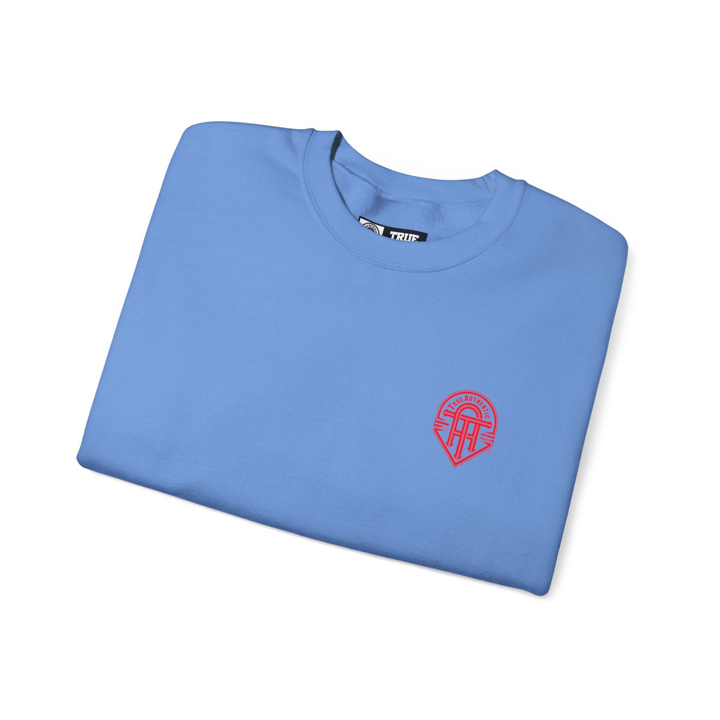 TRUE AUTHENTIC LOGO Stylish Unisex Heavy Blend Crewneck Sweatshirt - Soft Touch & Cozy Vibes