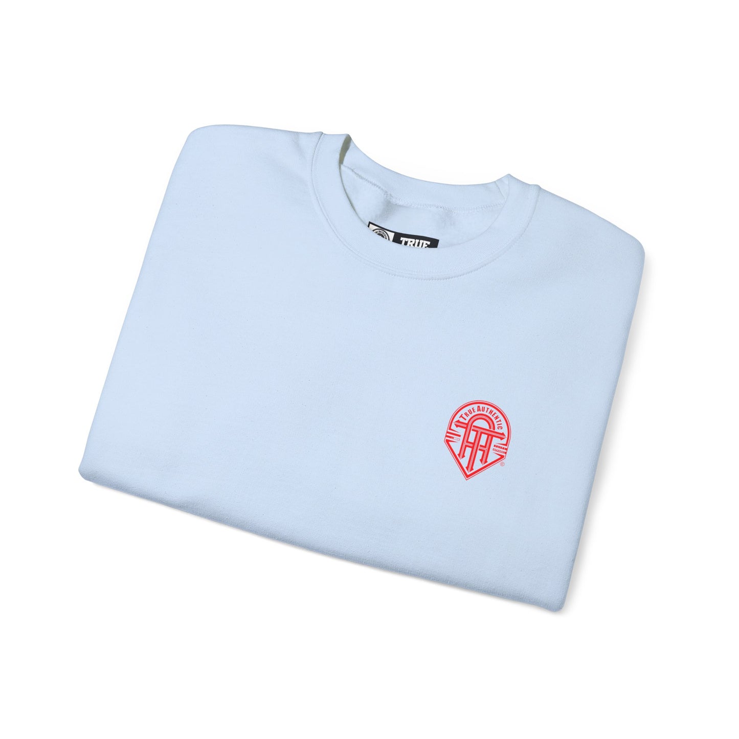 TRUE AUTHENTIC LOGO Stylish Unisex Heavy Blend Crewneck Sweatshirt - Soft Touch & Cozy Vibes