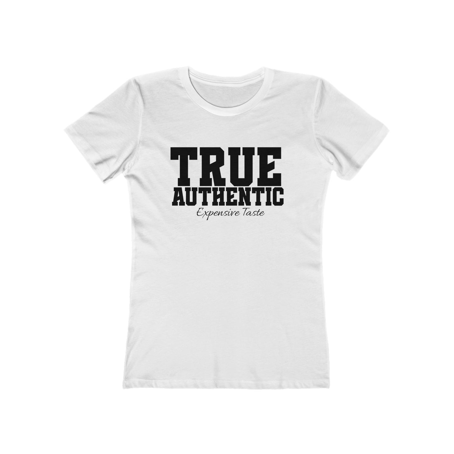 True Authentic Women's Boyfriend Tee – Casual Style for Fashion Lovers