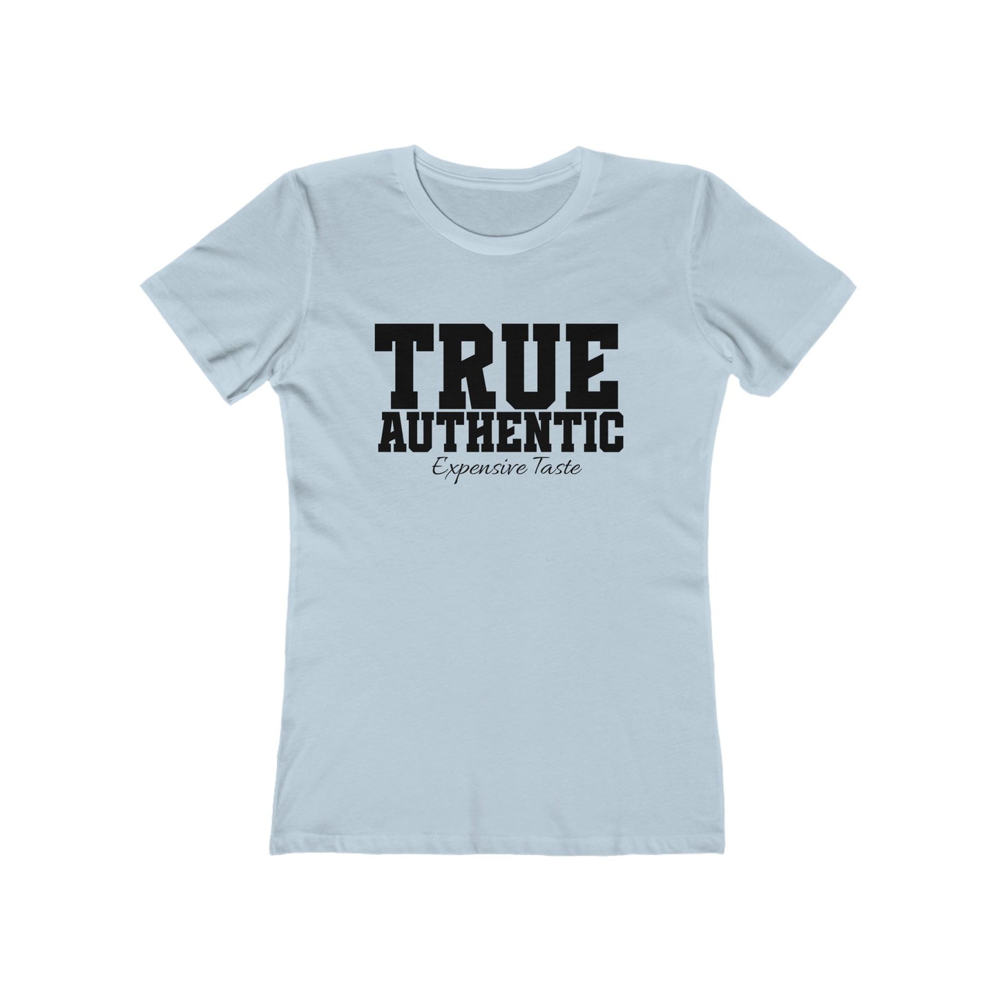 True Authentic Women's Boyfriend Tee – Casual Style for Fashion Lovers