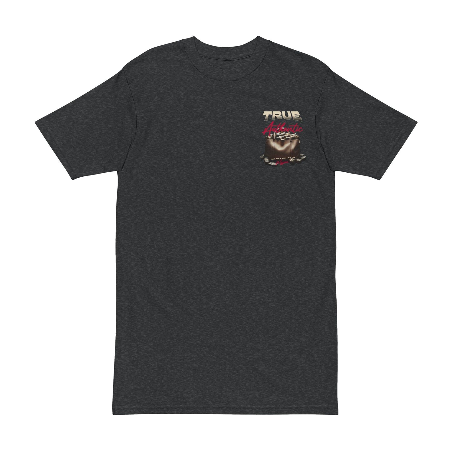 True Authentic NOT JUST A BAG IT'S THE MISSION Graphic Men's Heavyweight Tee