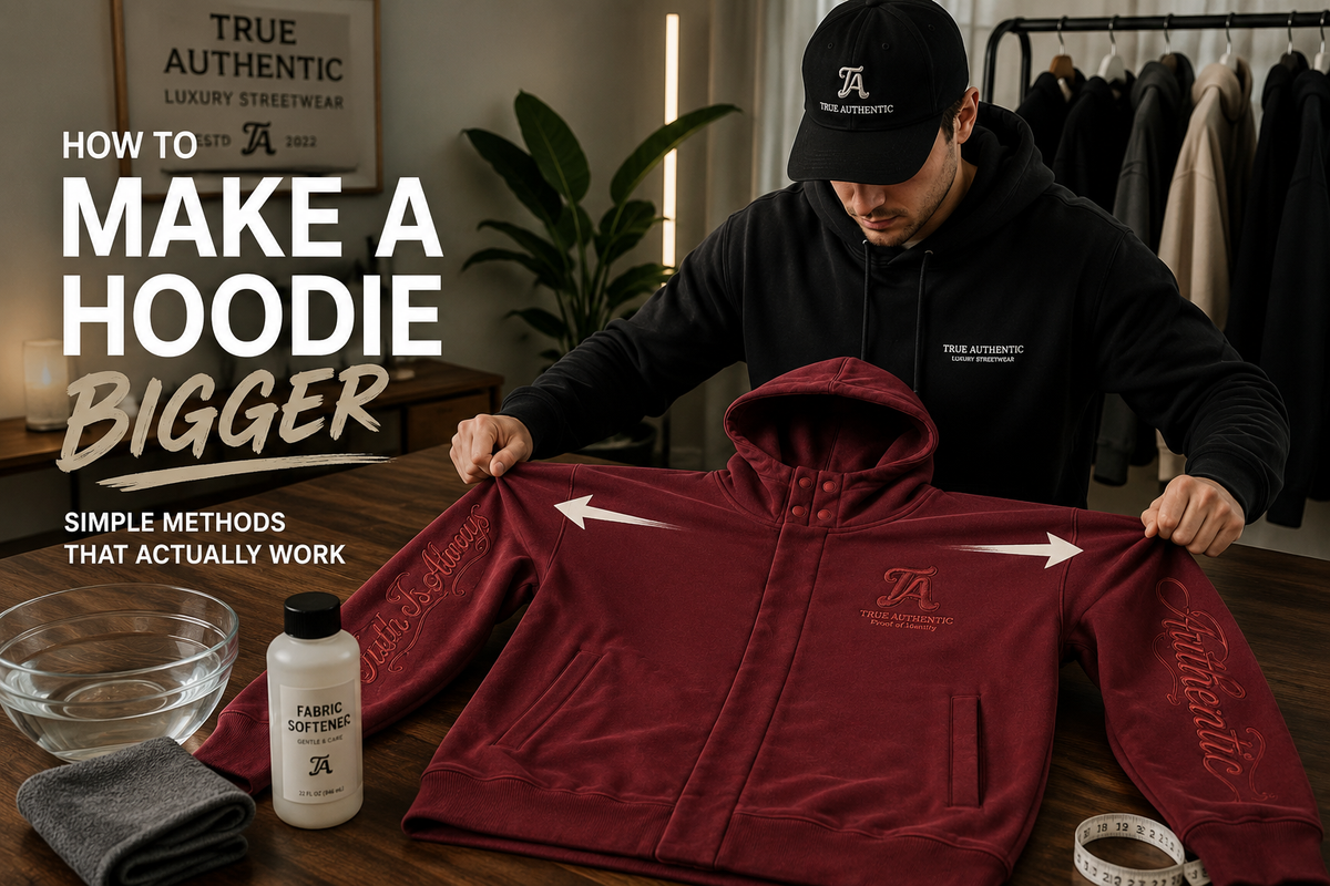 How to Make a Hoodie Bigger