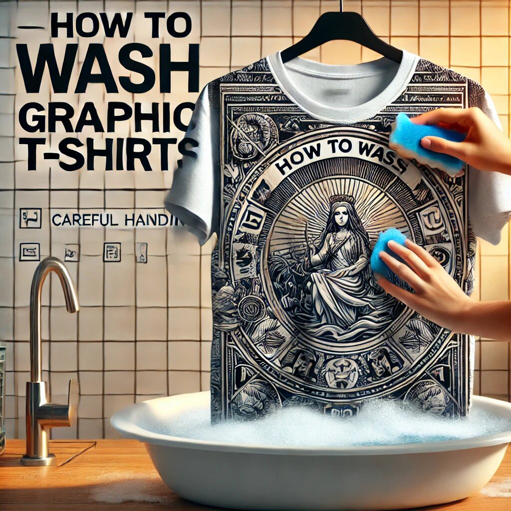 How to Wash Graphic T-Shirts