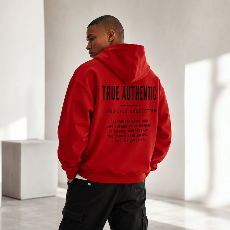 True Authentic Manor heavyweight streetwear hoodies