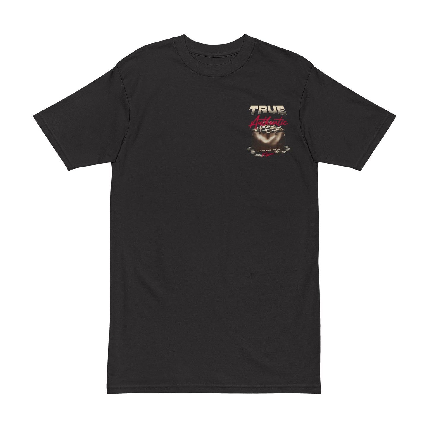 True Authentic NOT JUST A BAG IT'S THE MISSION Graphic Men's Heavyweight Tee