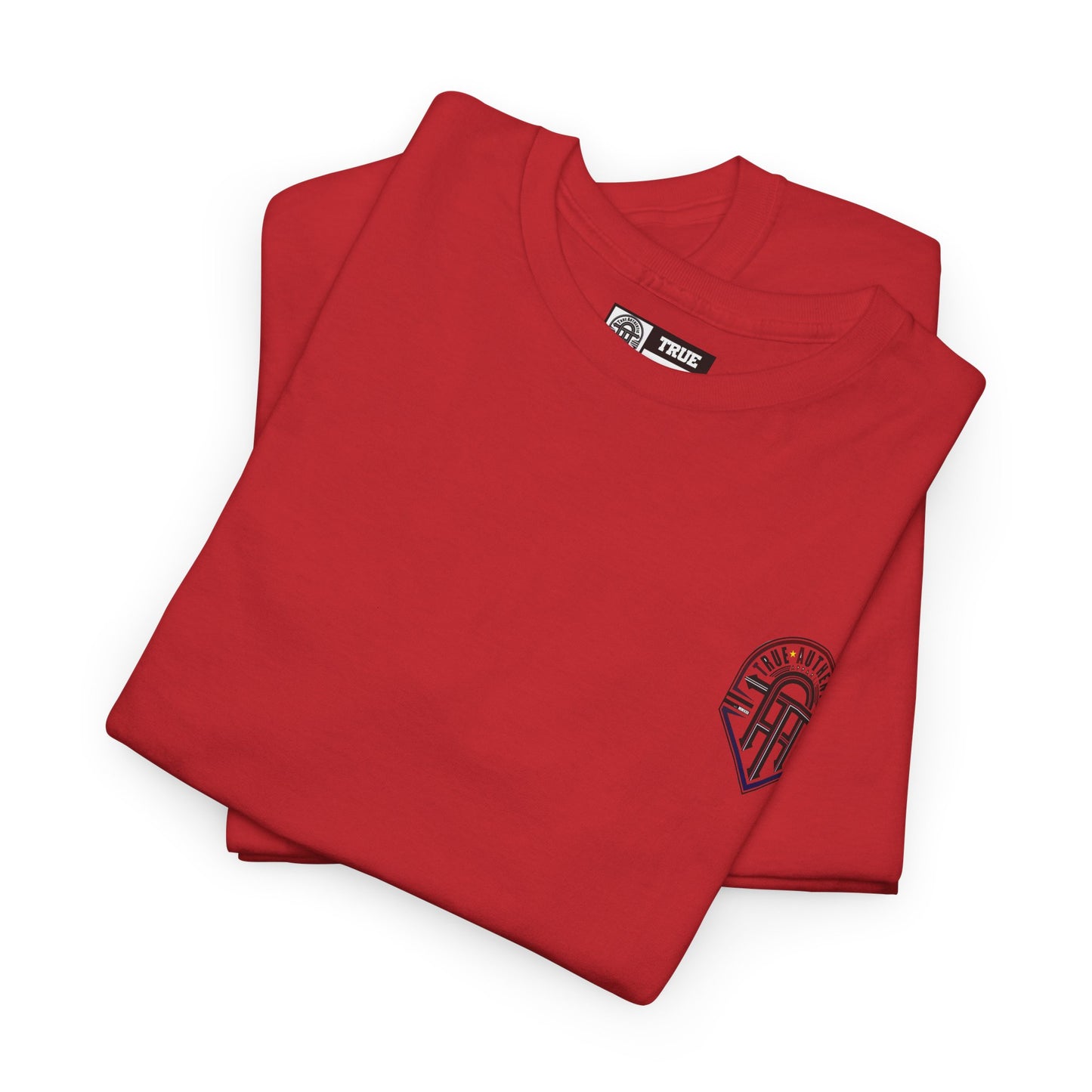 TRUE AUTHENTIC Logo Unisex Heavy Cotton Tee – Timeless Comfort with a Bold Graphic Statement