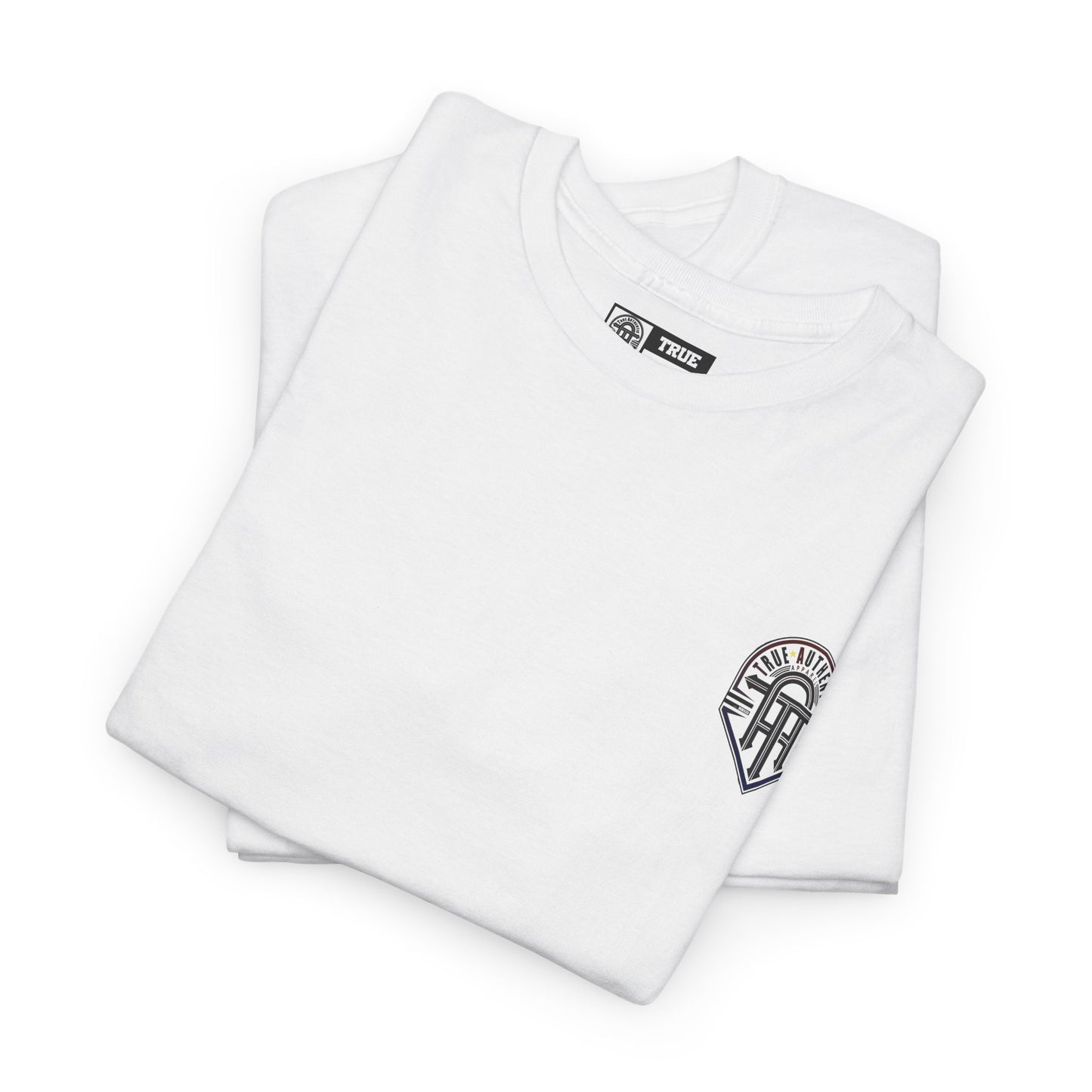 TRUE AUTHENTIC Logo Unisex Heavy Cotton Tee – Timeless Comfort with a Bold Graphic Statement