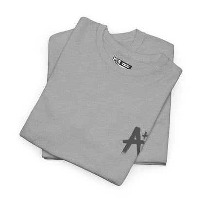 TRUE AUTHENTIC Unisex Heavy Cotton Tee – Stylish A+ Design for Everyday Wear