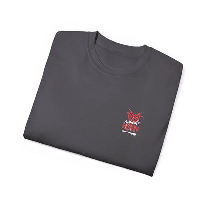TRUE AUTHENTIC Authentic Heart Unisex Ultra Cotton Tee – Bold Graphic T-Shirt for Expressive Wear