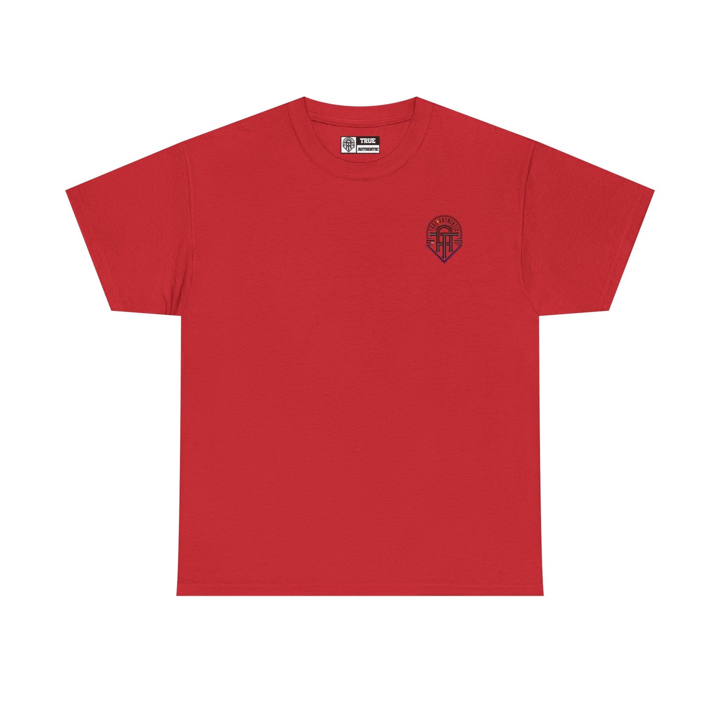 TRUE AUTHENTIC Logo Unisex Heavy Cotton Tee – Timeless Comfort with a Bold Graphic Statement