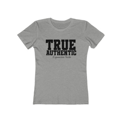 True Authentic Women's Boyfriend Tee – Casual Style for Fashion Lovers