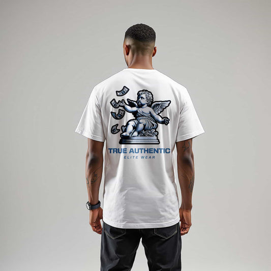 True Authentic "Angel of Money" Men’s Heavyweight Tee