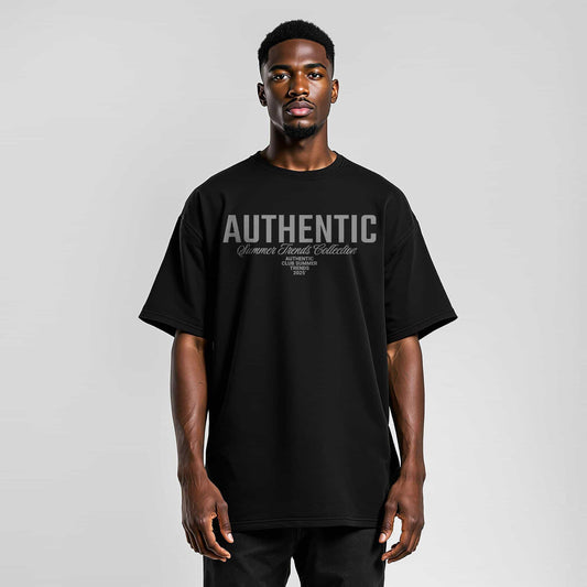 True Authentic Men’s Oversized Summer Heavyweight Tee