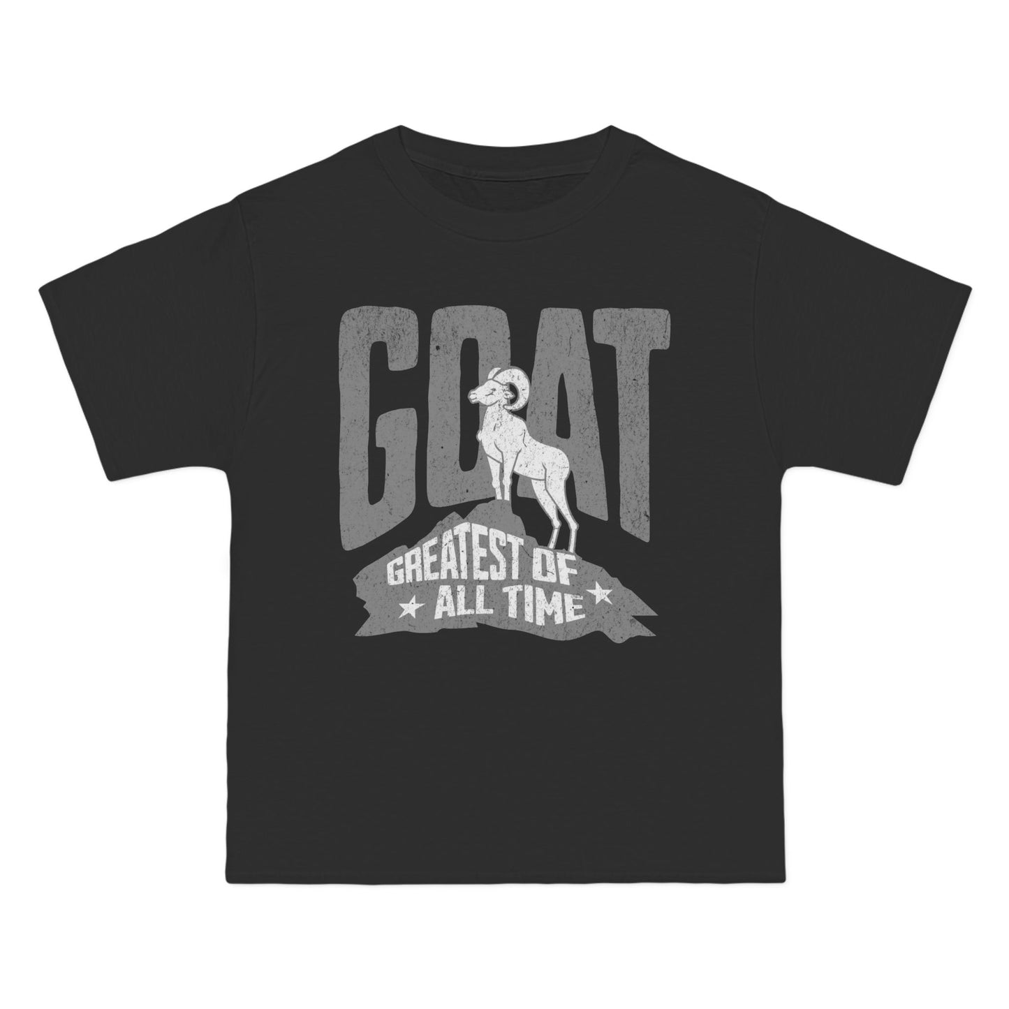 TRUE AUTHENTIC “GOAT” Short-Sleeve T-Shirt – Greatest of All Time Cotton Tee for Everyday Comfort