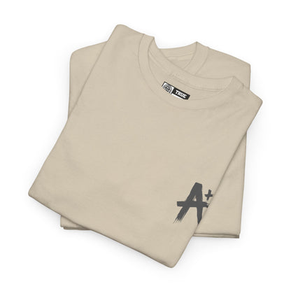 TRUE AUTHENTIC Unisex Heavy Cotton Tee – Stylish A+ Design for Everyday Wear