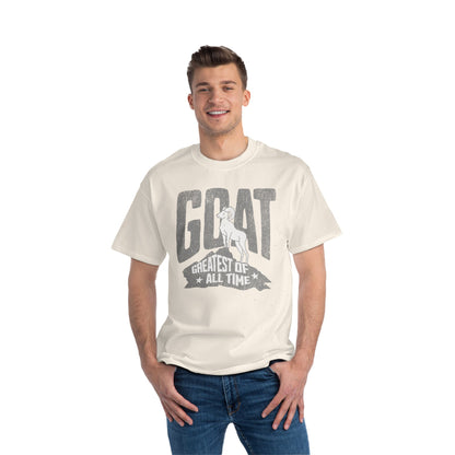 TRUE AUTHENTIC “GOAT” Short-Sleeve T-Shirt – Greatest of All Time Cotton Tee for Everyday Comfort