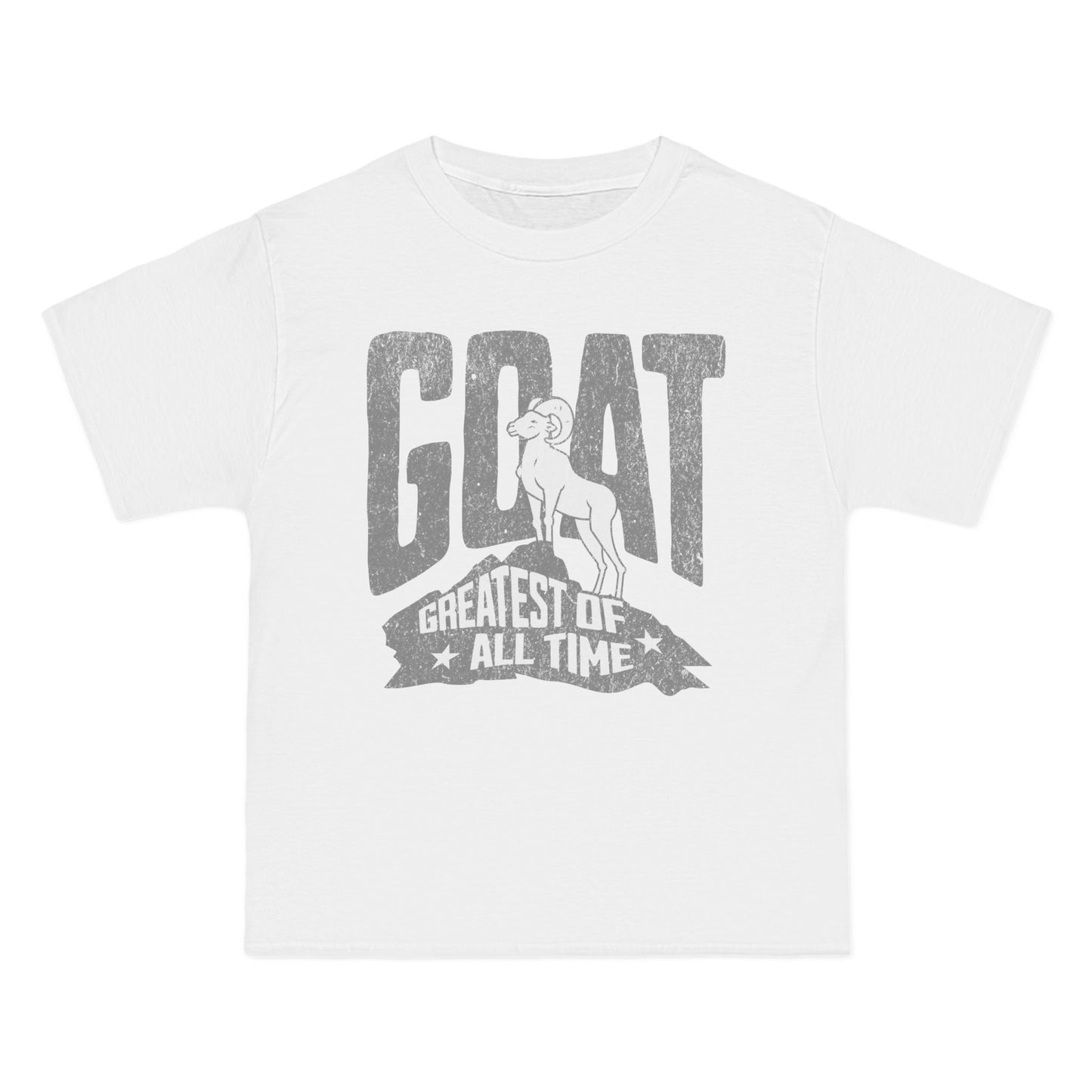 TRUE AUTHENTIC “GOAT” Short-Sleeve T-Shirt – Greatest of All Time Cotton Tee for Everyday Comfort