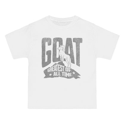 TRUE AUTHENTIC “GOAT” Short-Sleeve T-Shirt – Greatest of All Time Cotton Tee for Everyday Comfort