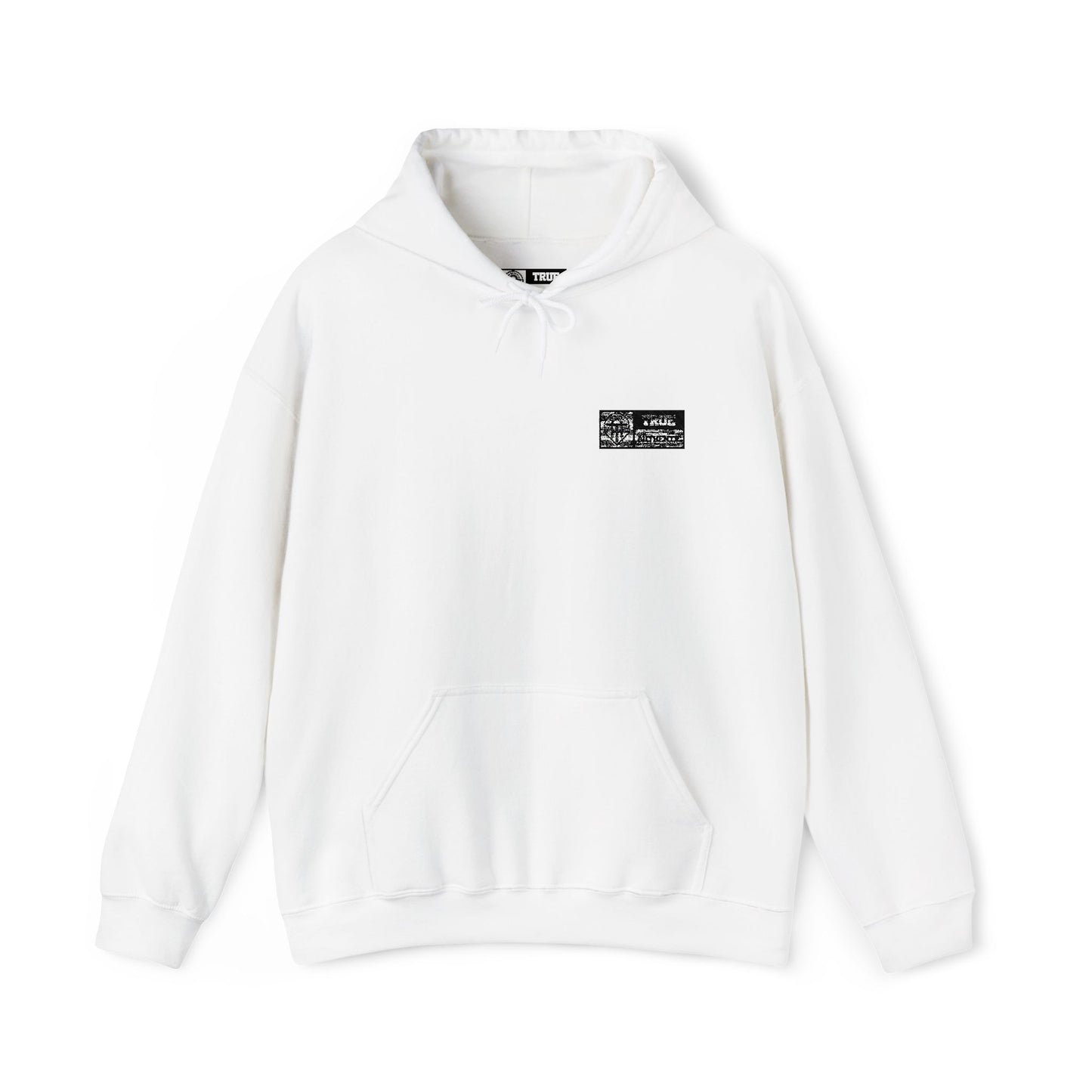 TRUE AUTHENTIC TAG LOGO Unisex Heavy Blend Hooded Sweatshirt - Stylish Comfort for Everyday Wear