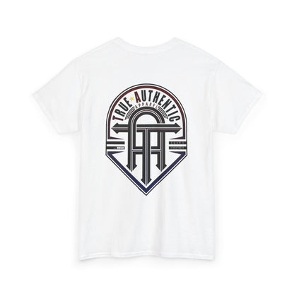TRUE AUTHENTIC Logo Unisex Heavy Cotton Tee – Timeless Comfort with a Bold Graphic Statement