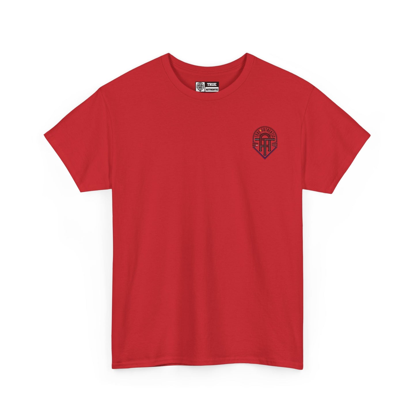 TRUE AUTHENTIC Logo Unisex Heavy Cotton Tee – Timeless Comfort with a Bold Graphic Statement