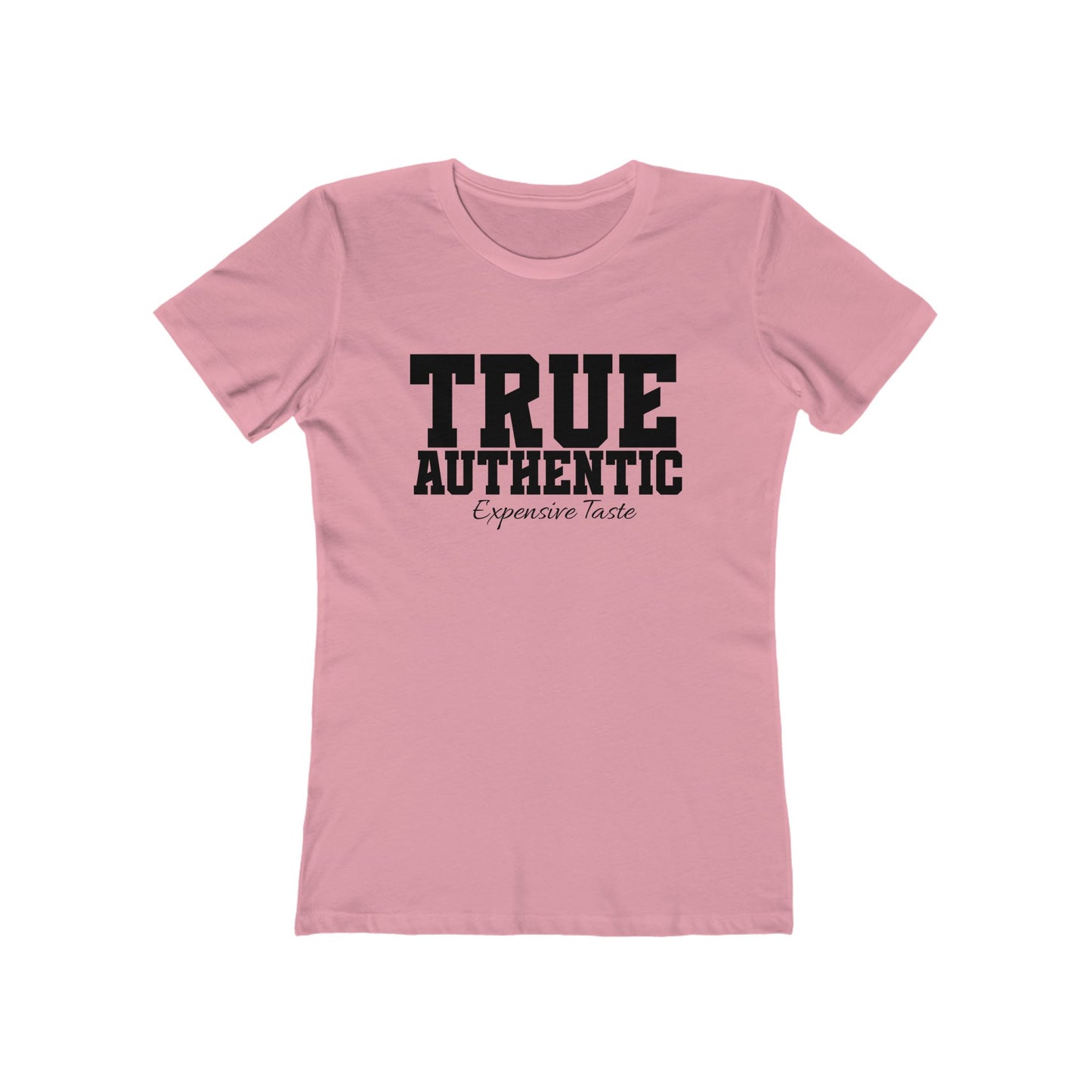 True Authentic Women's Boyfriend Tee – Casual Style for Fashion Lovers