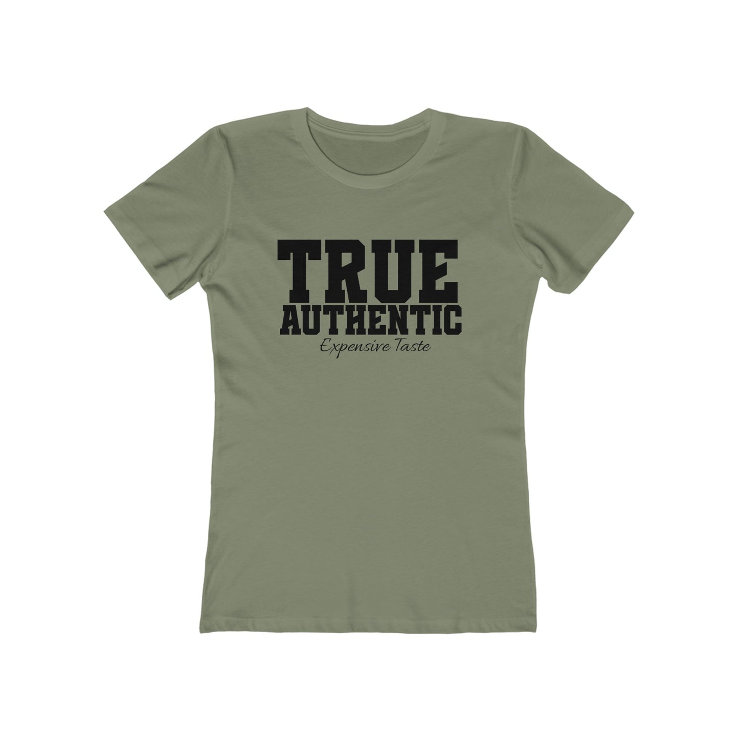 True Authentic Women's Boyfriend Tee – Casual Style for Fashion Lovers