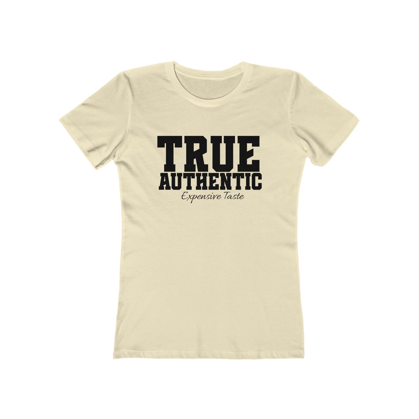 True Authentic Women's Boyfriend Tee – Casual Style for Fashion Lovers