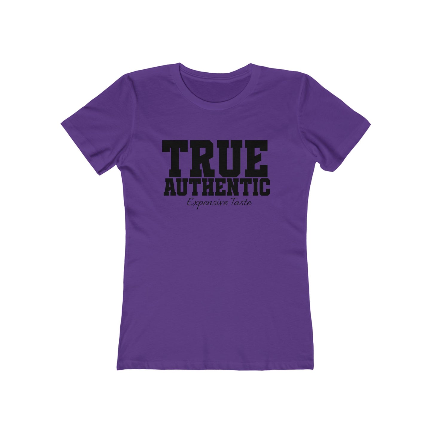 True Authentic Women's Boyfriend Tee – Casual Style for Fashion Lovers