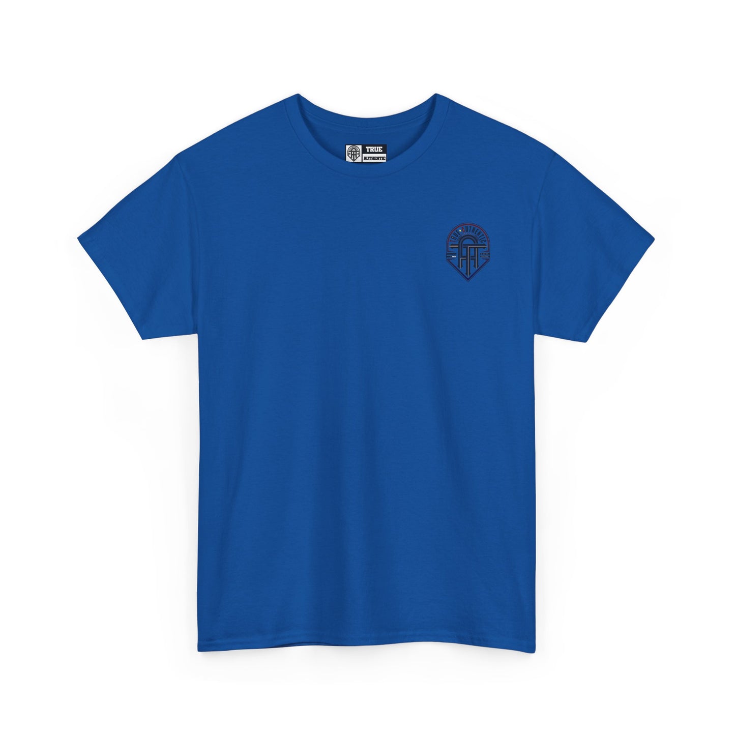 TRUE AUTHENTIC Logo Unisex Heavy Cotton Tee – Timeless Comfort with a Bold Graphic Statement