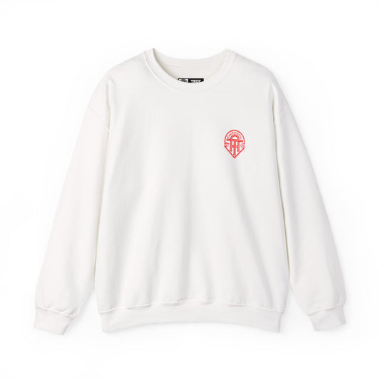 TRUE AUTHENTIC LOGO Stylish Unisex Heavy Blend Crewneck Sweatshirt - Soft Touch & Cozy Vibes